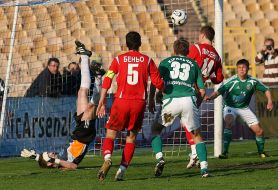 Soccer. FC ”Arsenal” (Kiev) vs. FC ”Karpaty” (Lvov)