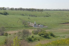 Monument at the Tu-154 accident place