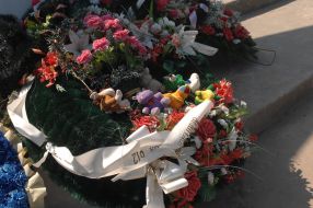 Memorial at the Tu-154 accident place