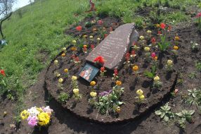 Memorial at the Tu-154 accident place