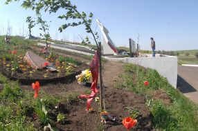 Monument at the Tu-154 accident place
