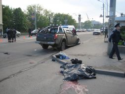 ДТП на ул. Полтавский шлях в Харькове