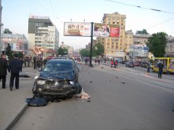 ДТП на ул. Полтавский шлях в Харькове