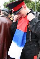 Акция ”В каждом окне российский флаг!”