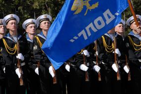 Перезахоронение останков солдат ВОВ