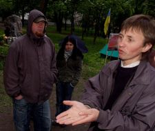 The Ukrainian union of youth action in Kharkov