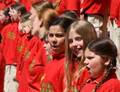 Child’s choir in Artek