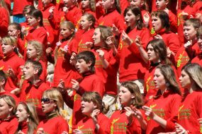 Child’s choir in Artek