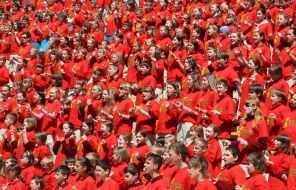Child’s choir in Artek