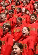Child’s choir in Artek
