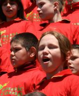 Child’s choir in Artek