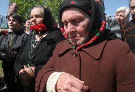 Reburial remains of soldiers
