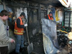 Взрыв газового баллона в киевском кафе-гриль