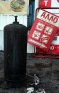 Взрыв газового баллона в киевском кафе-гриль