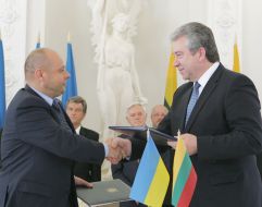 Signing of bilateral agreements between Ukraine and Lithuania