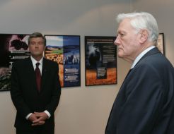 Віктор Ющенко та Валдас Адамкус