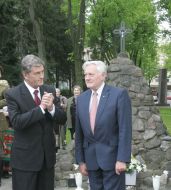 Віктор Ющенко та Валдас Адамкус