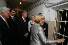 Віктор Ющенко з дружиною Катериною та Валдас Адамкус