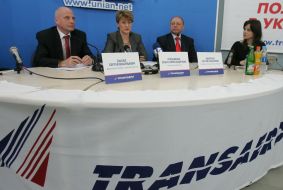 UNIAN press-conferense of ”Transaero” airline company