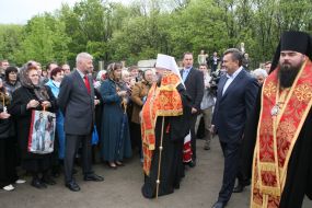 Viktor Yanukovich in Yenakiyevo