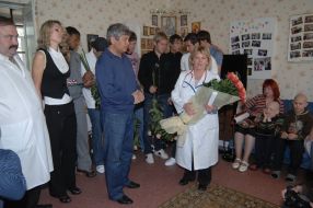 Visit of SC ”Shakhtar” to the hospital in Donetsk