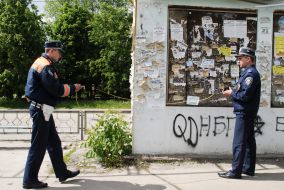 Рейд ГАИ по остановкам Харькова