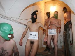 Action ”Naked heat” in Lvov