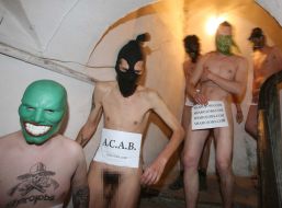 Action ”Naked heat” in Lvov