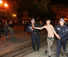 Action ”Naked heat” in Lvov