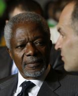 Kofi Annan and Viktor Pinchyuk