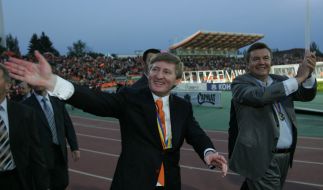 Rinat Akhmetov and Viktor Yanukovich