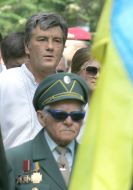 Церемония памяти на территории заповедника «Быковнянские могилы»