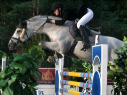 Show jumping competition in Kiev