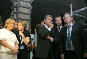 Viktor Yushchenko and Jean Lemierre