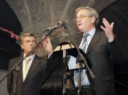 Viktor Yushchenko and Jean Lemierre