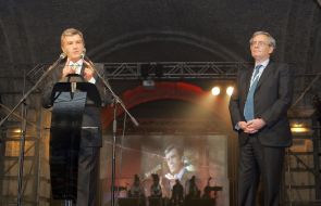 Viktor Yushchenko and Jean Lemierre