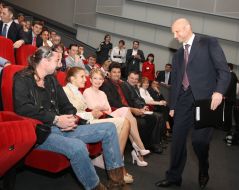 Aleksandr Turchinov, Sean Carr, Yilia and Yevgeniya Timoshenko