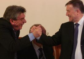 Viktor Poltavets and Georgy Filipchuk