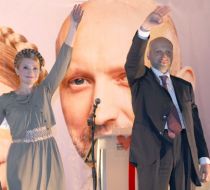 Yuliya Timoshenko and Aleksandr Turchinov