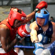Sergey Derevyanchenko and Emilio Correa