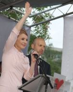 Yuliya Timoshenko and Aleksandr Turchinov