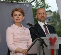 Yuliya Timoshenko and Aleksandr Turchinov