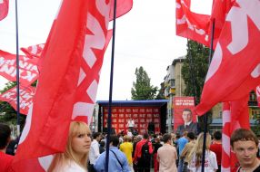 Meeting of Vitaliy Klichko with voters