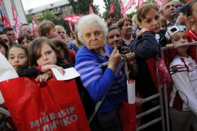 Meeting of Vitaliy Klichko with voters