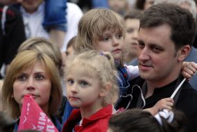 Встреча Виталия Кличко с избирателями