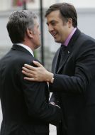 Михаил Саакашвили и Виктор Ющенко