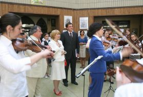 Katerina Yushchenko and Yuriy Pavlenko