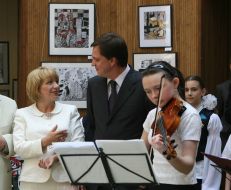 Katerina Yushchenko and Yuriy Pavlenko