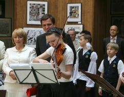 Katerina Yushchenko and Yuriy Pavlenko