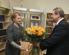 Yuliya Timoshenko and Sergey Sidorsky